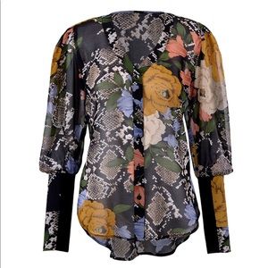 Cabi Snake Charmer Blouse
